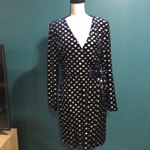 Top Shop Poka Dot Wrap Dress You Need this Holiday